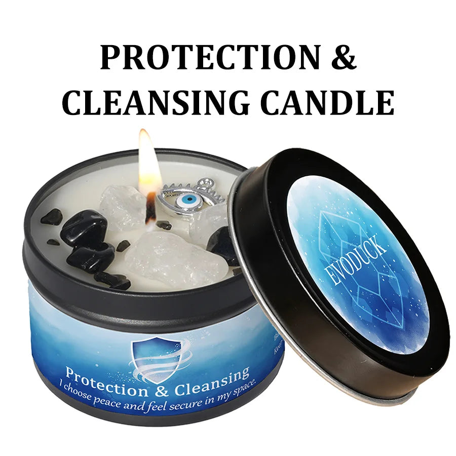 Scented Candles 3oz Law of Attraction Peace & Calm Manifestation Energy Boosting Christmas Home Decoration Candle Holders Gift