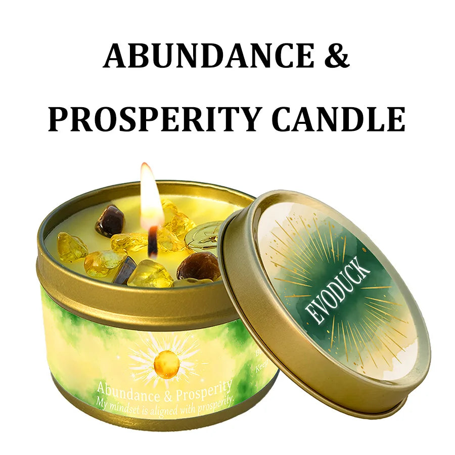 Scented Candles 3oz Law of Attraction Peace & Calm Manifestation Energy Boosting Christmas Home Decoration Candle Holders Gift