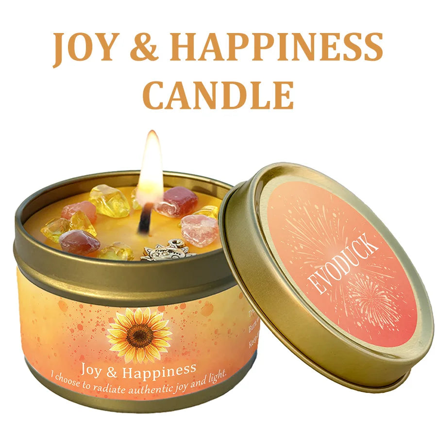 Scented Candles 3oz Law of Attraction Peace & Calm Manifestation Energy Boosting Christmas Home Decoration Candle Holders Gift