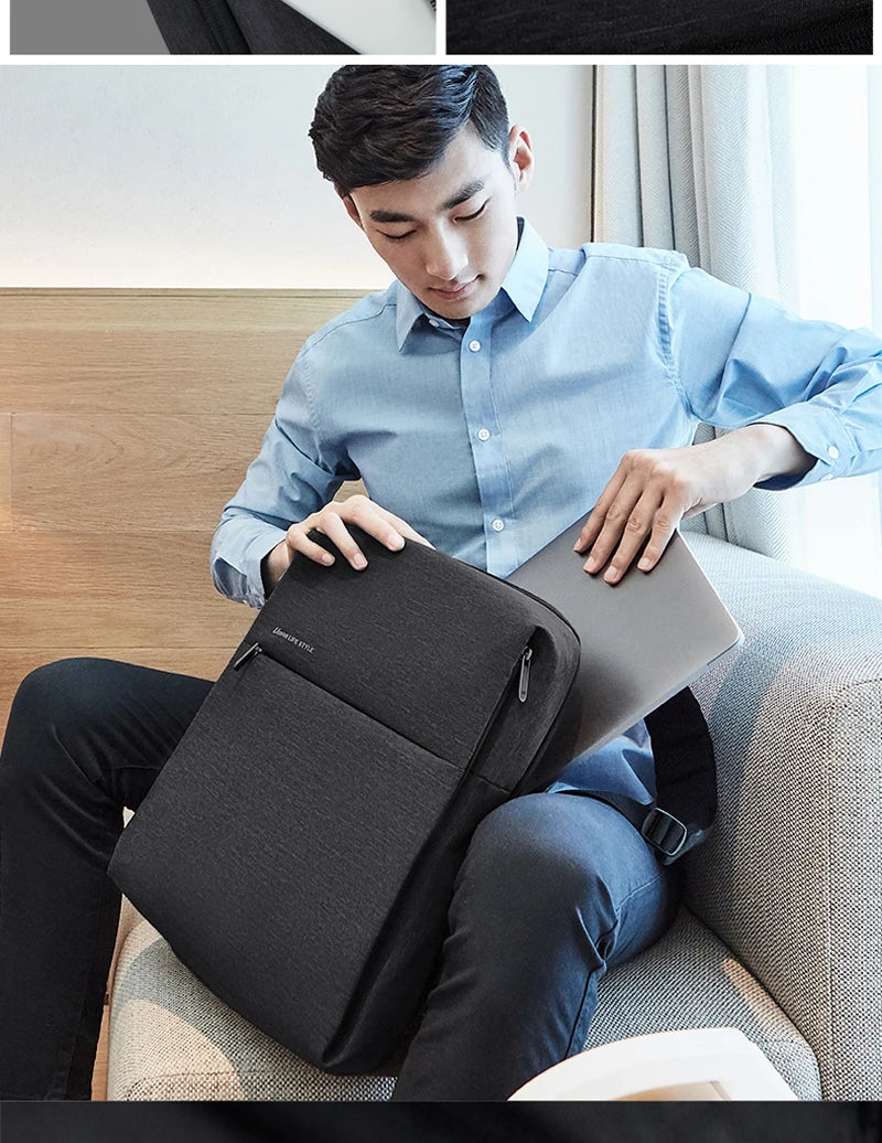 original Xiaomi Backpack Mi Minimalist Urban Life Style Polyester Backpacks for School Business Travel Men's Bag Large Capacity