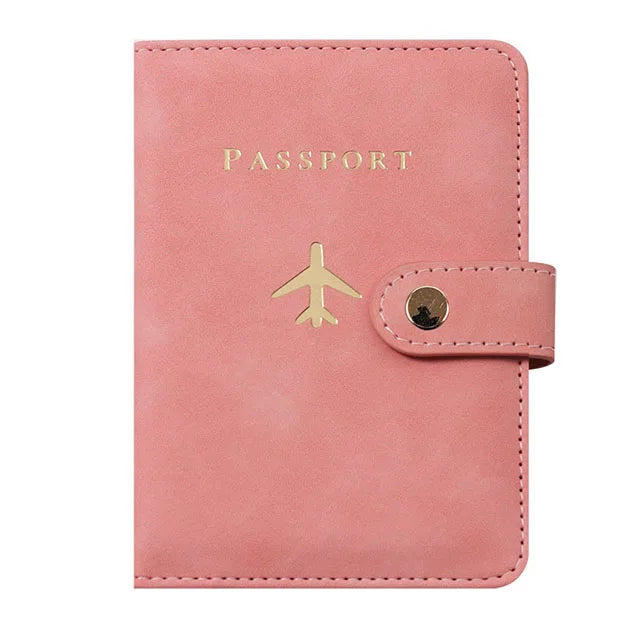 Passport Case Vintage Leather Pattern Passports Holder Women Man ID Bank Credit Card Organizer Storage Case/Travel Accessories