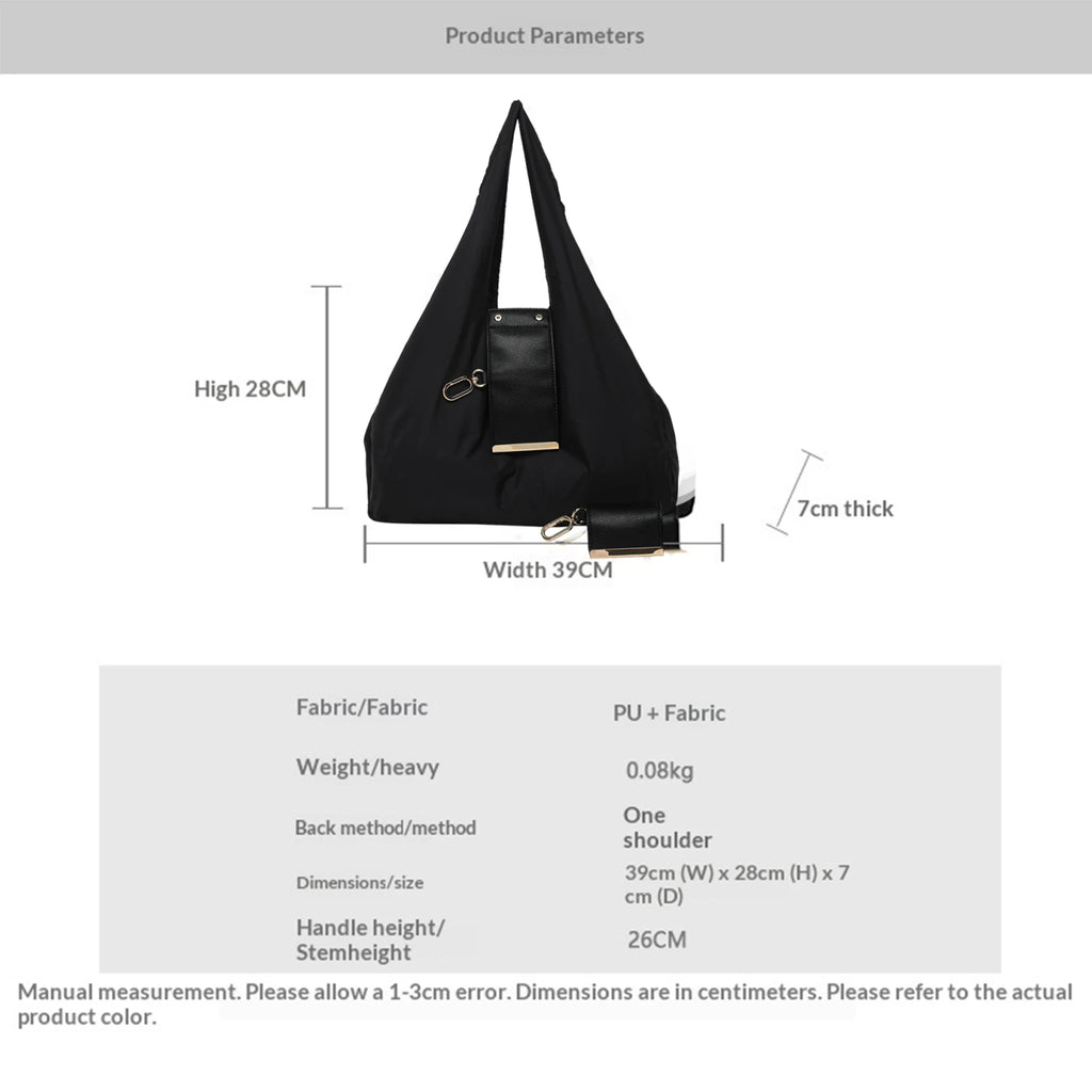 PU Leather Foldable Tote Bag Reusable Expandable Mini Organizer Bag Collapsible Travel Storage Bag Pendant Accessory Bag