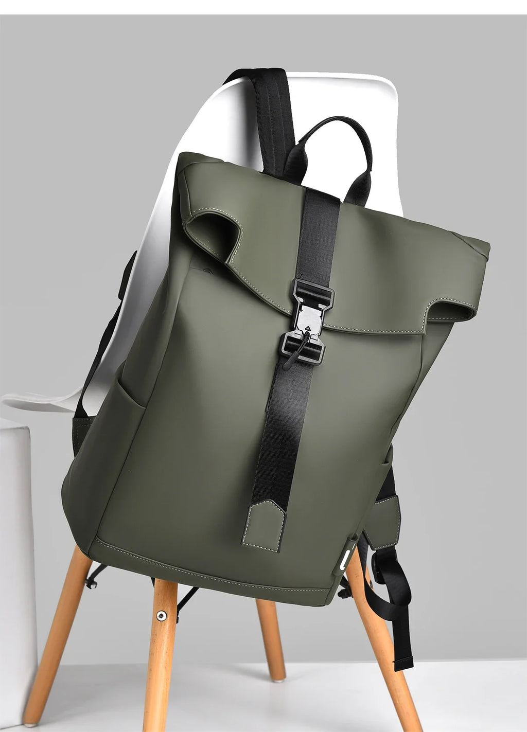 British Style Backpack For Men New Luxury Brand Urban Daily Back Pack 14-16 Laptop Backpacks Waterproof Student Bagpack Male