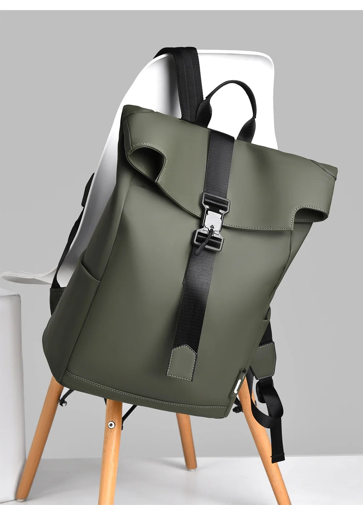 British Style Backpack For Men New Luxury Brand Urban Daily Back Pack 14-16 Laptop Backpacks Waterproof Student Bagpack Male