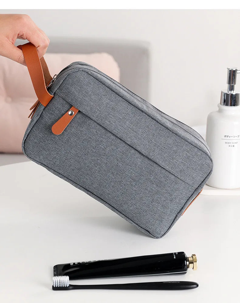 Toiletry Bag for Men Travel Toiletry Organizer Dopp Kit Water-proof Shaving Bag for Toiletries Accessories, Door Room Essentials