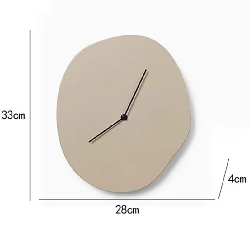 Minimalist Wall Clock Modern Quartz Clock Watch Elegant Living Room Clocks Nordic Clocks Mechanism Silent Stylish Decoration