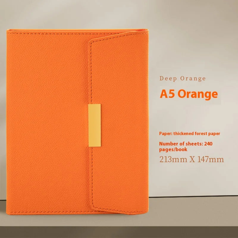 Thickened upgraded high-end notebook diary notebook A5 retro high-end PU leather classic travel diary notebook (single notebook)