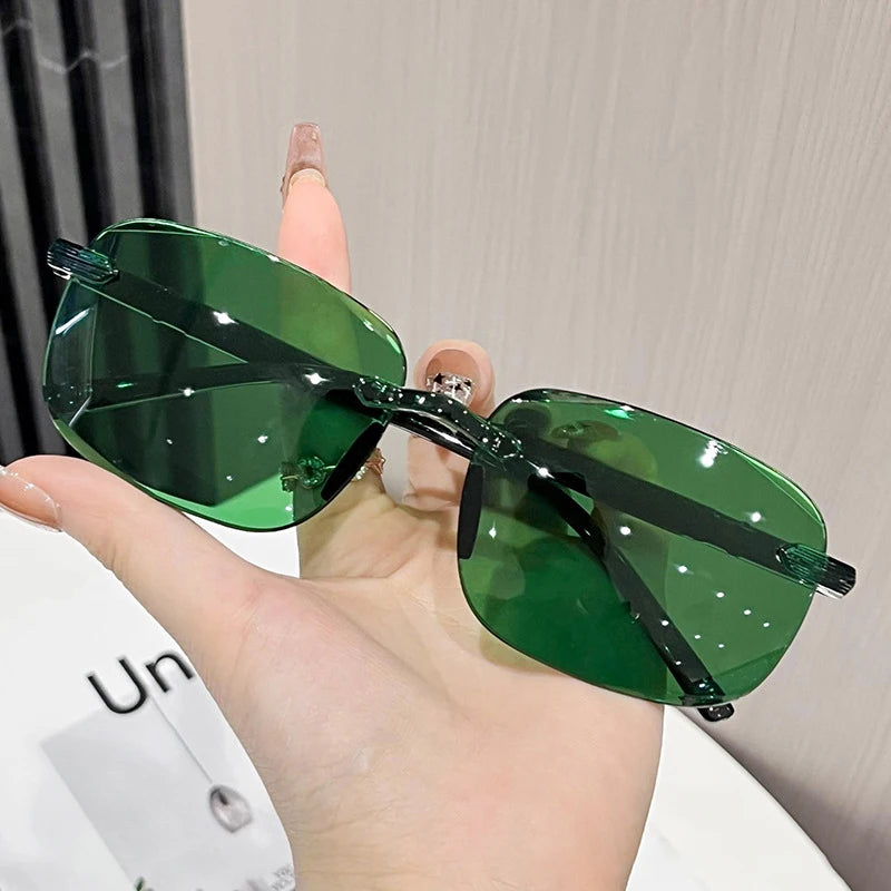 Minimalist Sunglasses Stylish Fashion Sunglasses Classic Sunglasses Trendy For Running Errands Outdoor Activities Fashion