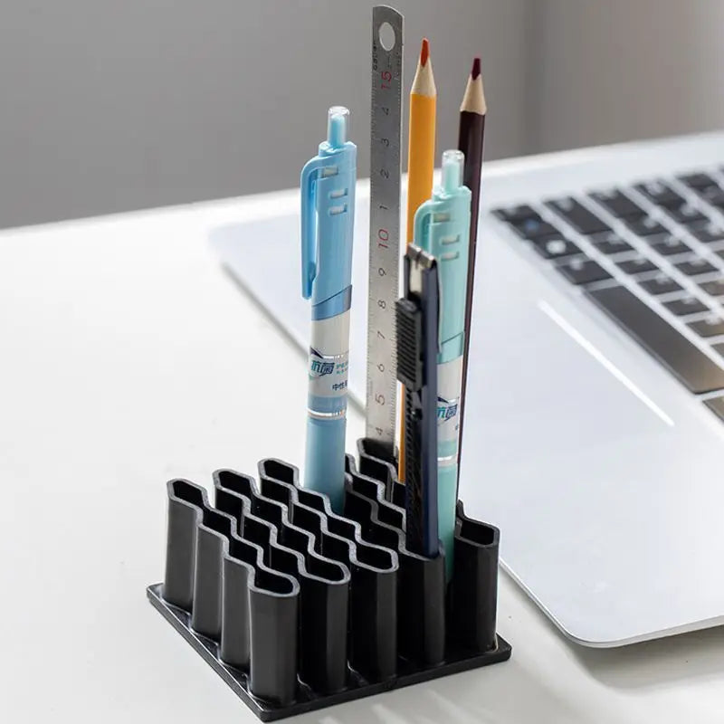 Pen Holder Multi-purpose Ointment Holder Stationery Storage Rack Desktop Ointment Stand Home Compartment Organizer