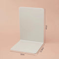Minimalism Bookends Stand Desk Desktop INS L-shaped Simple RACk Display Support Organizer Book Durable