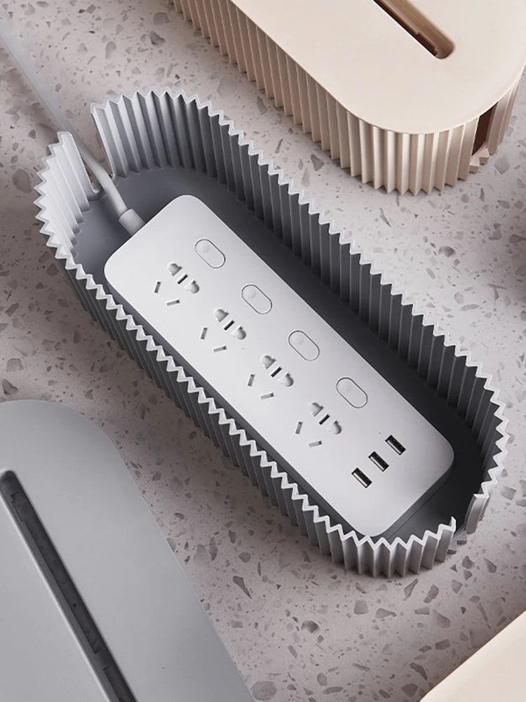 Household Socket Board Organizer Box, Multi-Functional Cable Management Box, Data Cable, Multi-Purpose Finishing