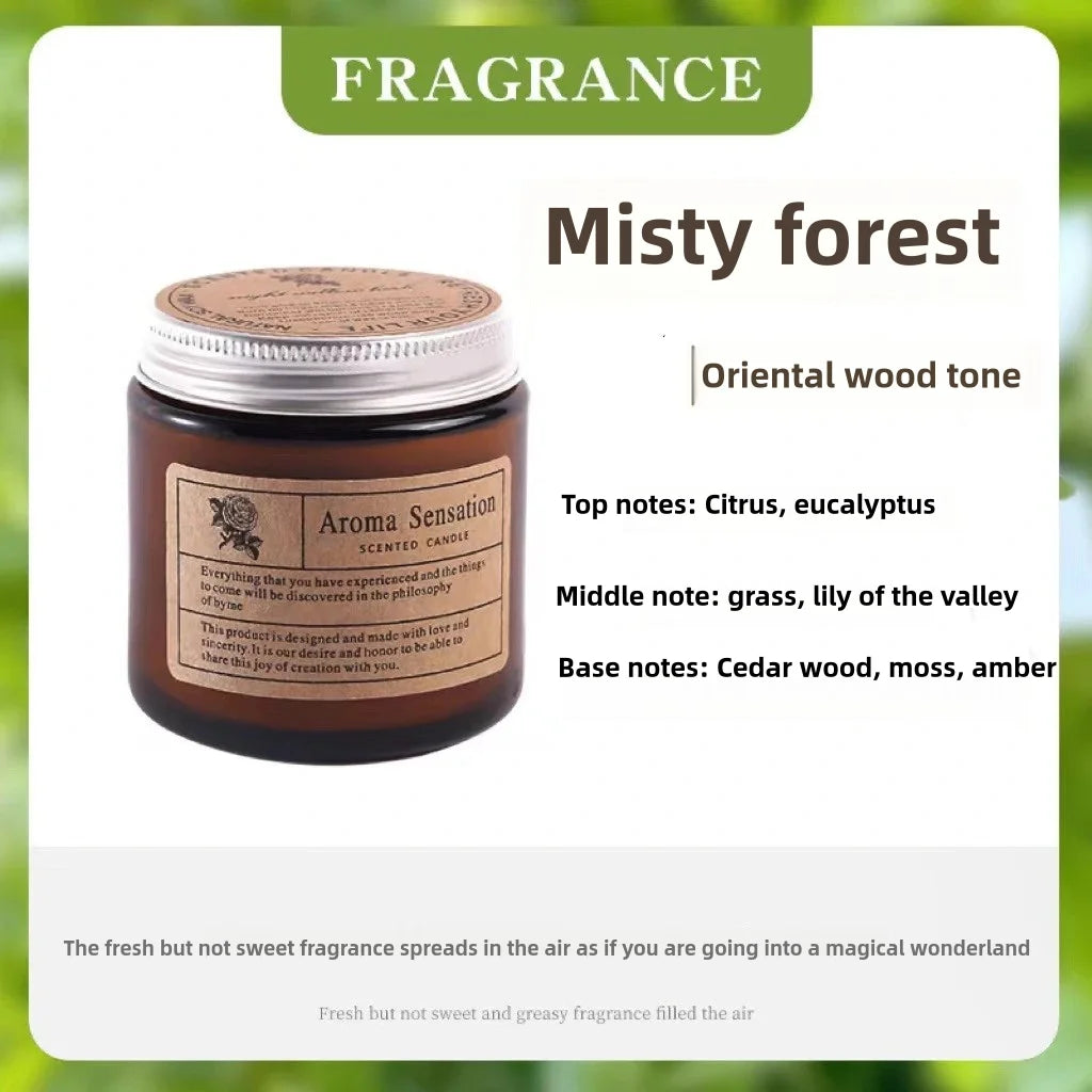 Scented Candles Smokeless Soy Candle Essential Oil Aromatic Candle Luxury Decoration Candle Wedding Gifts Party Home Decoration