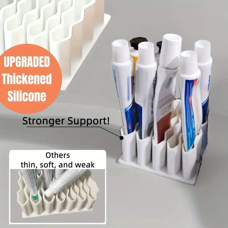Pen Holder Multi-purpose Ointment Holder Stationery Storage Rack Desktop Ointment Stand Home Compartment Organizer