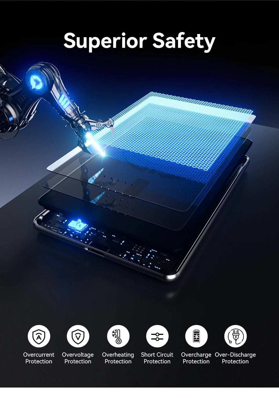 KUULAA Slim Magnetic Power Bank 10000mAh PD20W Portable Charger Wireless External Battery for iPhone 16 15 14 Pro Max Powerbank