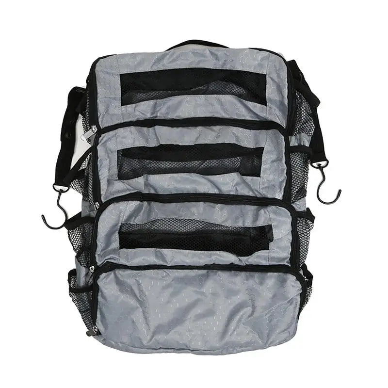 Suitcase Organizer High-capacity Travel Luggage Organizer Hanging Shelve Packing Cube Closet Collapsible Hanging Storage Bags