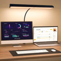 LED Desk Lamp USB Office Home Eye-Caring Architect Task Lamp 30 Lighting Modes Adjustable Flexible Gooseneck Clamp Light