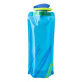 Foldable Water Bottles Flexible Reusable Travel Water Bottle Plastic Water Pouch Soft Flask Water Bag With Carabiner Clip