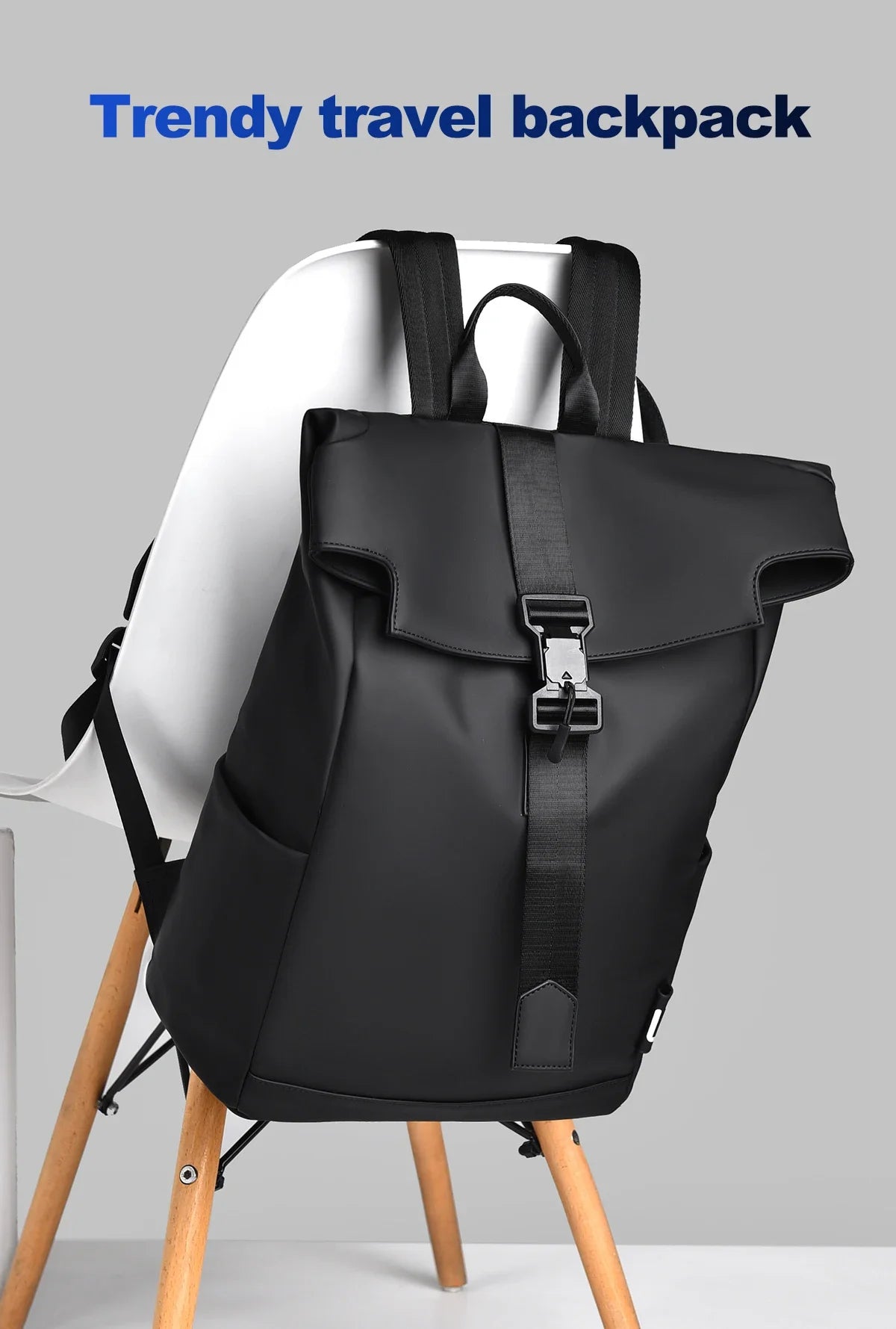 British Style Backpack For Men New Luxury Brand Urban Daily Back Pack 14-16 Laptop Backpacks Waterproof Student Bagpack Male