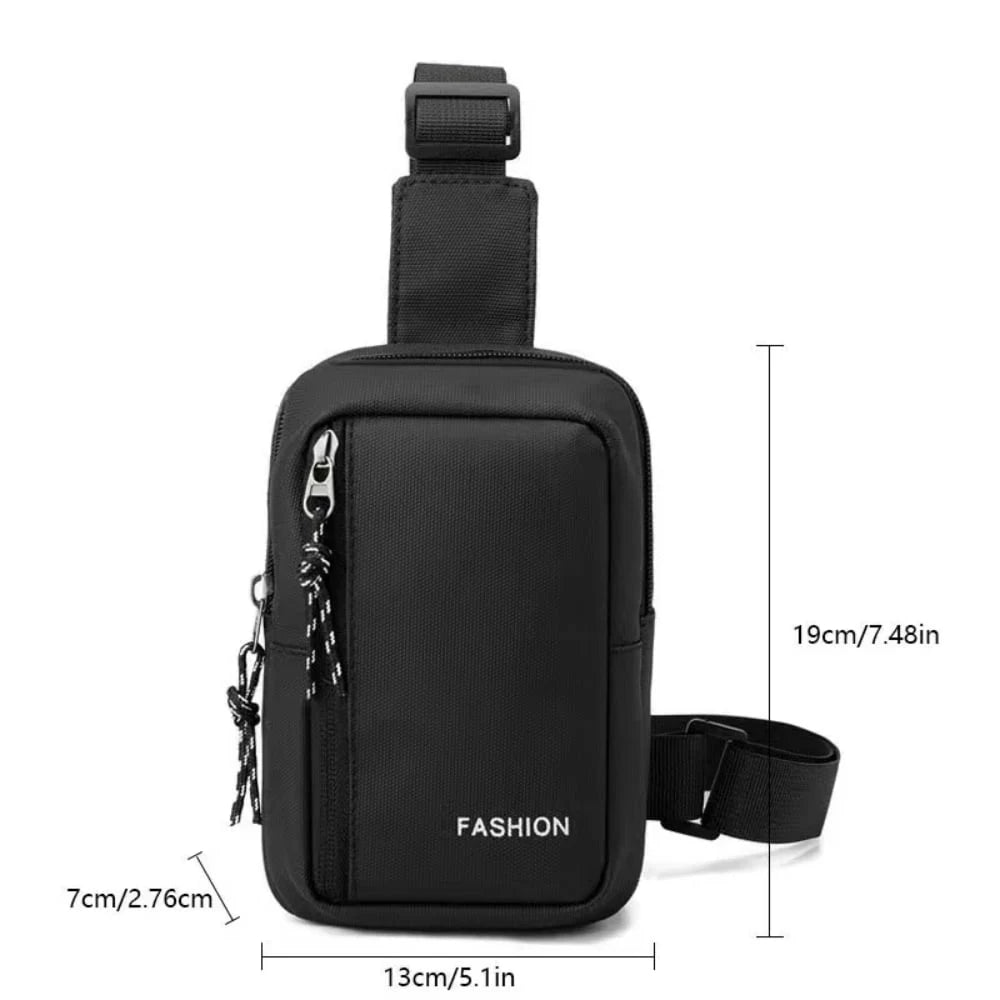 Crossbody Bag Men, Shoulder Bag Casual Travel Outdoor Nylon Crossbody Large Capacity Multifunctional Street Men Bag Mens Bags