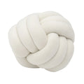 Knotted Ball Throw Pillow Ultra Soft The bed Decorative Hand-woven Round Lamb Plush Pillow Kids Sofa Living Room