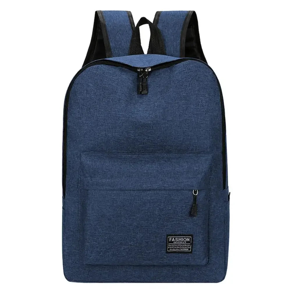 Trendy Men's Minimalist Backpack Versatile Backpack Large Capacity School Student Computer Travel Bag Washable Unisex Backpack