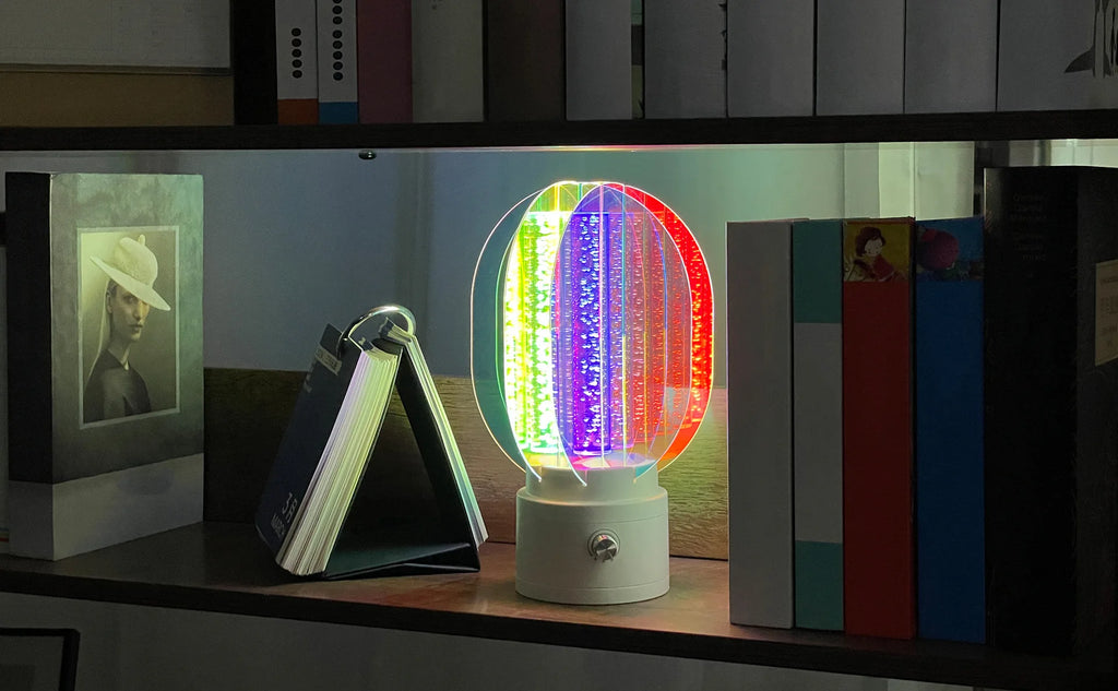 Classic Mushroom Table Lamp Modern Bauhaus Art Table Lamp Bedroom Bedside Lamp Danish Designer Orange Decorative Table Lamp