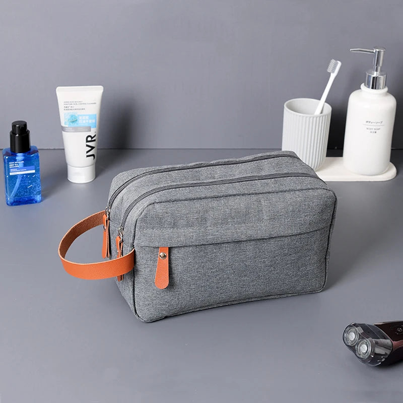 Toiletry Bag for Men Travel Toiletry Organizer Dopp Kit Water-proof Shaving Bag for Toiletries Accessories, Door Room Essentials