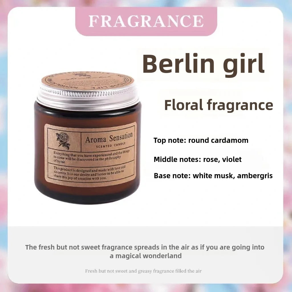 Scented Candles Smokeless Soy Candle Essential Oil Aromatic Candle Luxury Decoration Candle Wedding Gifts Party Home Decoration