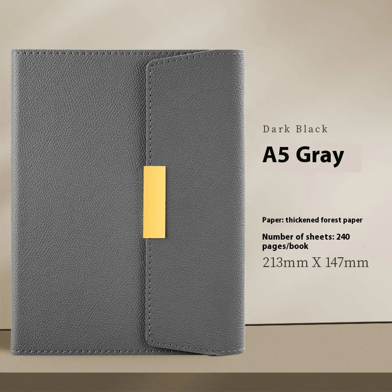 Thickened upgraded high-end notebook diary notebook A5 retro high-end PU leather classic travel diary notebook (single notebook)