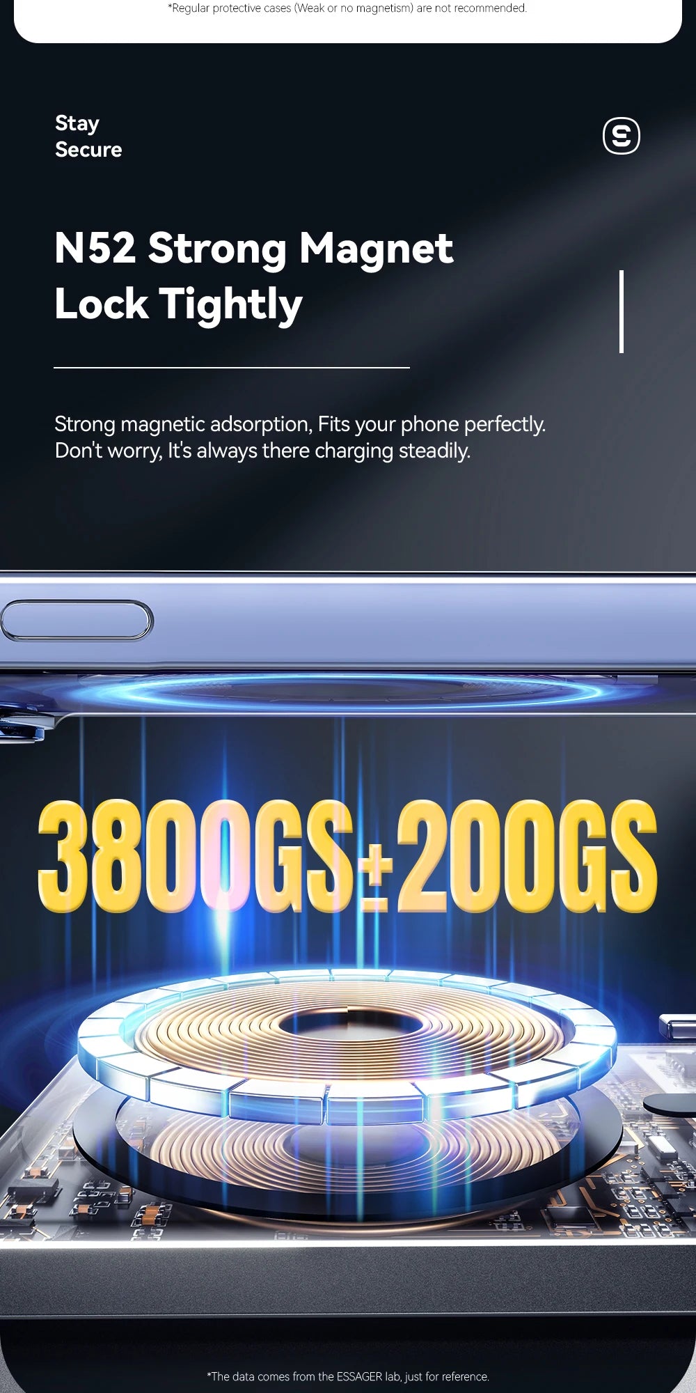 Essager Thin Wireless Power Bank Magnetic 20W 5000mAh Portable Fast Charging External Battery for Magsafe For iPhone 17 16 15 14