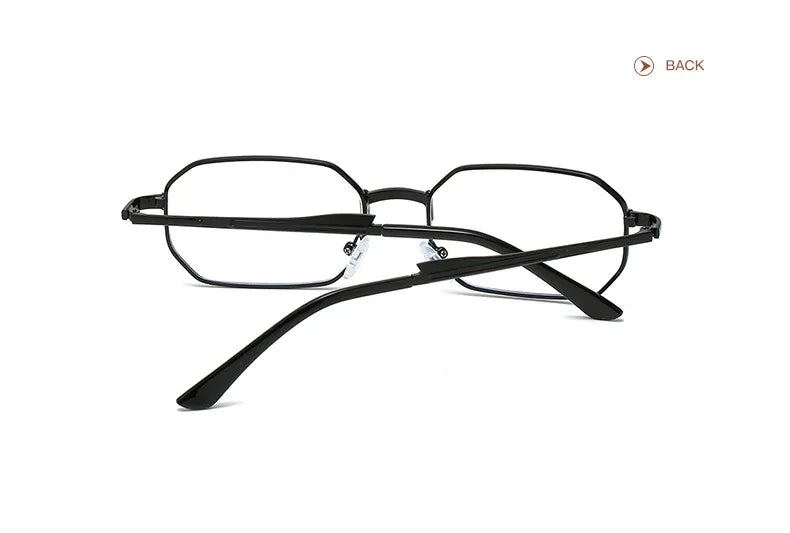 Narrow Sunglasses for Men Fashion Rectangle for Women Metal Luxury Brand Classic Sun Glasses