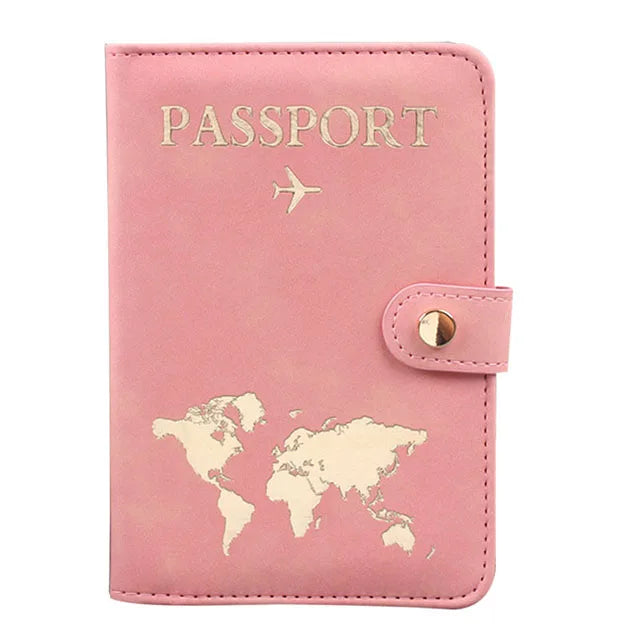 Passport Case Vintage Leather Pattern Passports Holder Women Man ID Bank Credit Card Organizer Storage Case/Travel Accessories