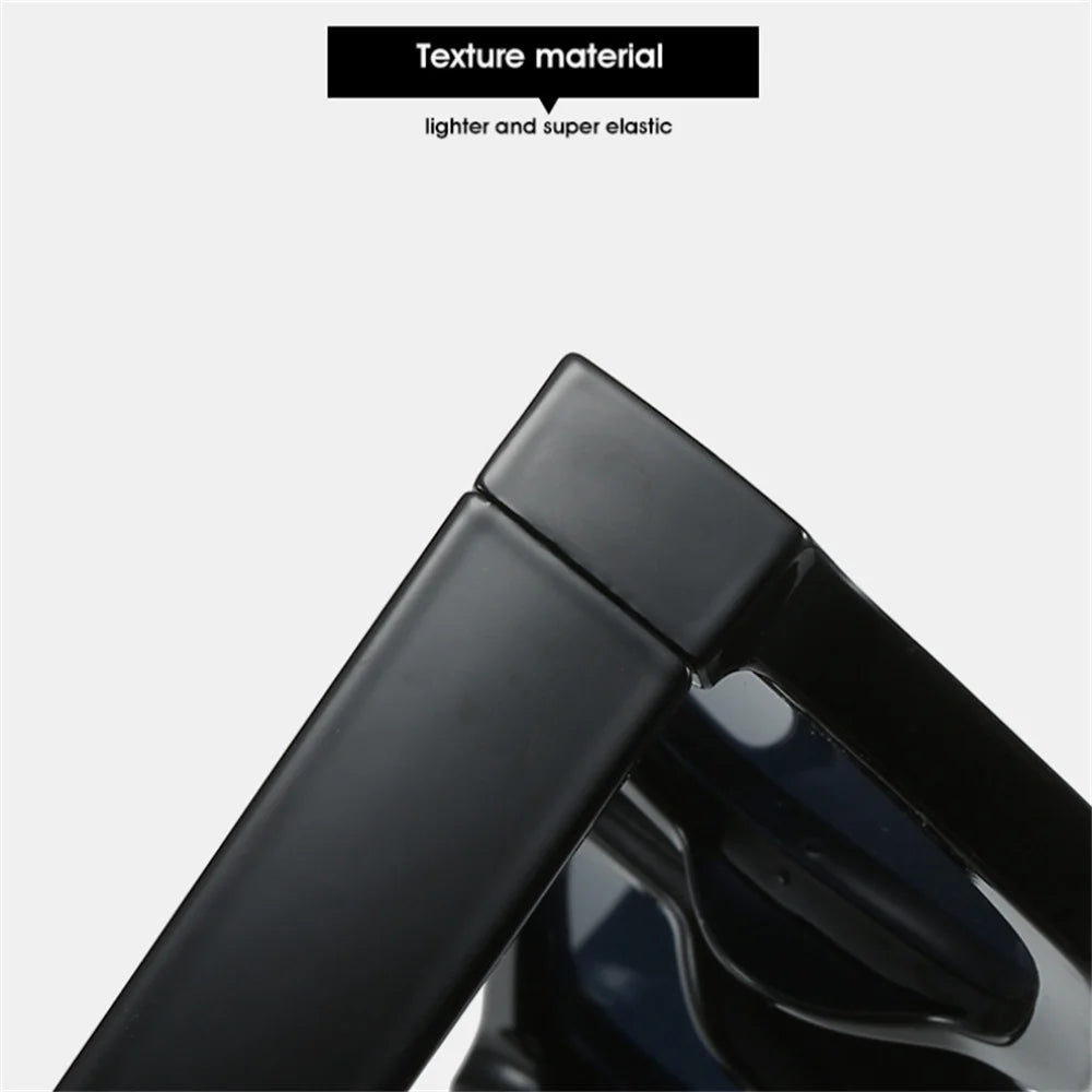 KLASSNUM Men Square Frame Sunglasses 2025 Luxury Brand Designer Sun Glasses Retro Trendy Shades UV400 Unisex Women Glasses New