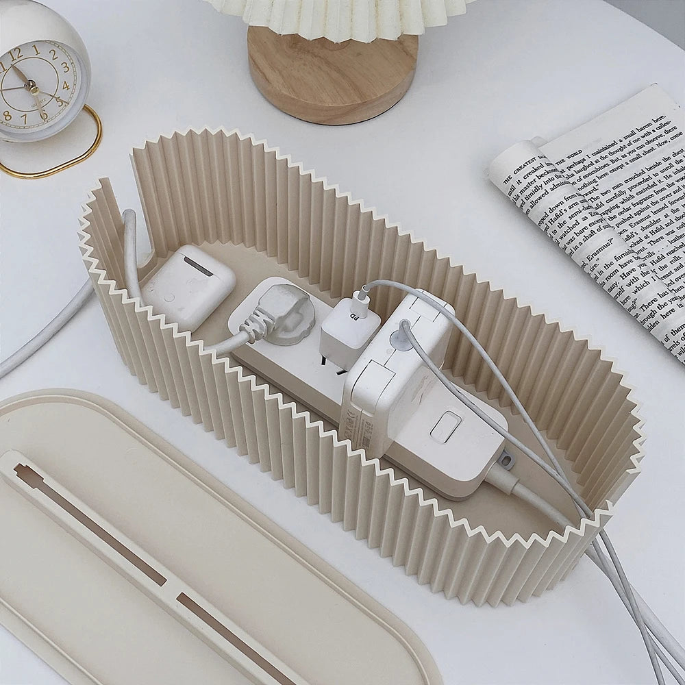 Household Socket Board Organizer Box, Multi-Functional Cable Management Box, Data Cable, Multi-Purpose Finishing