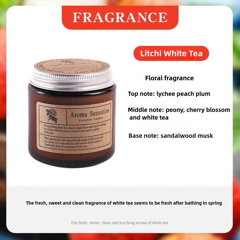 Scented Candles Smokeless Soy Candle Essential Oil Aromatic Candle Luxury Decoration Candle Wedding Gifts Party Home Decoration