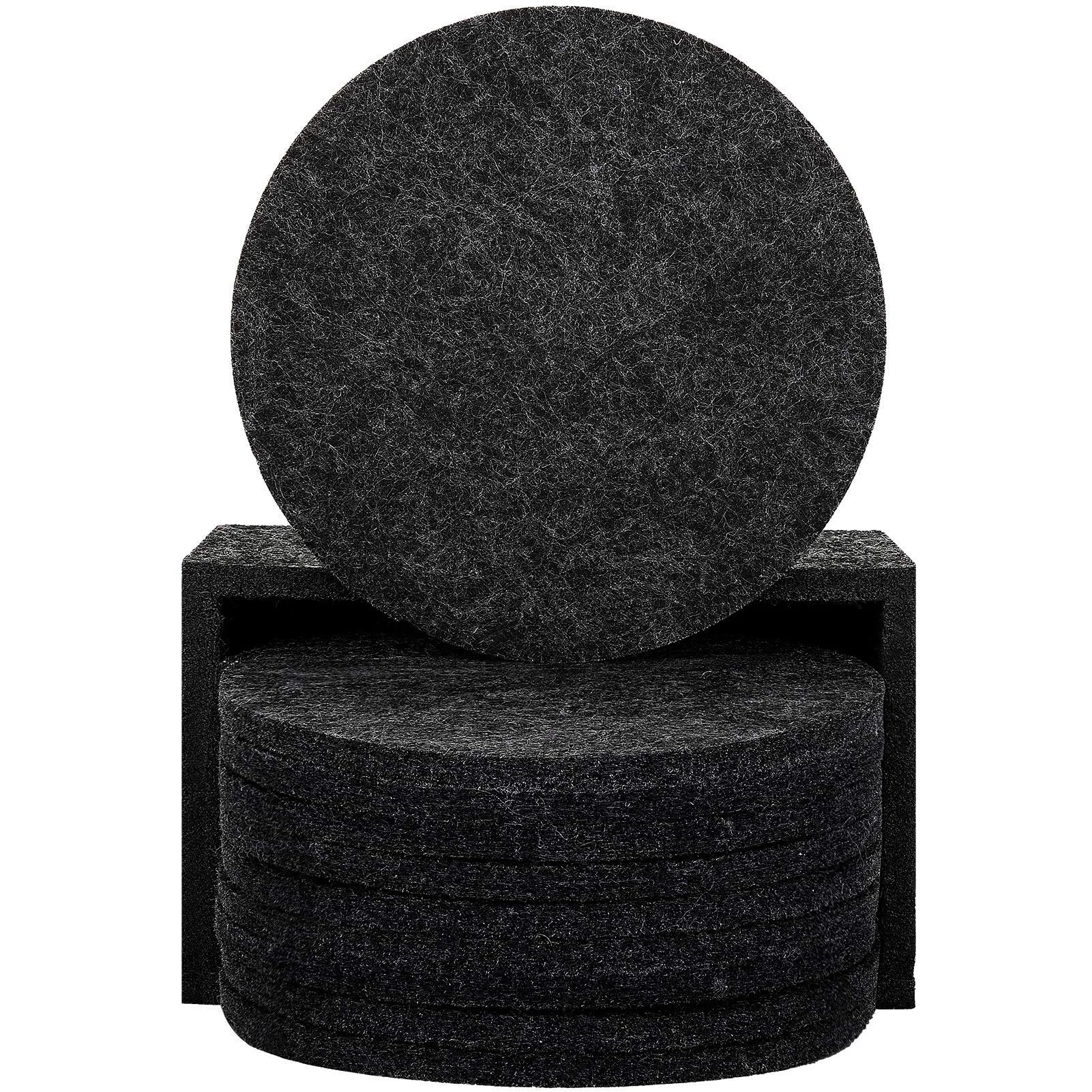 Drink Coasters 10-Piece Set, Non-Slip Heat-Resistant Washable Placemats, Glass and Cup Coasters