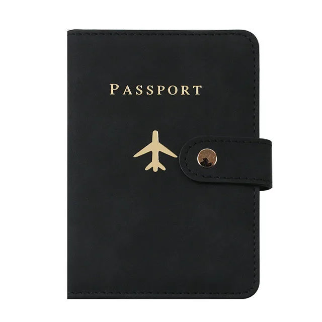 Passport Case Vintage Leather Pattern Passports Holder Women Man ID Bank Credit Card Organizer Storage Case/Travel Accessories