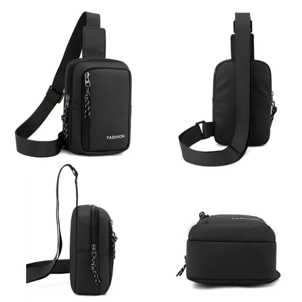 Crossbody Bag Men, Shoulder Bag Casual Travel Outdoor Nylon Crossbody Large Capacity Multifunctional Street Men Bag Mens Bags