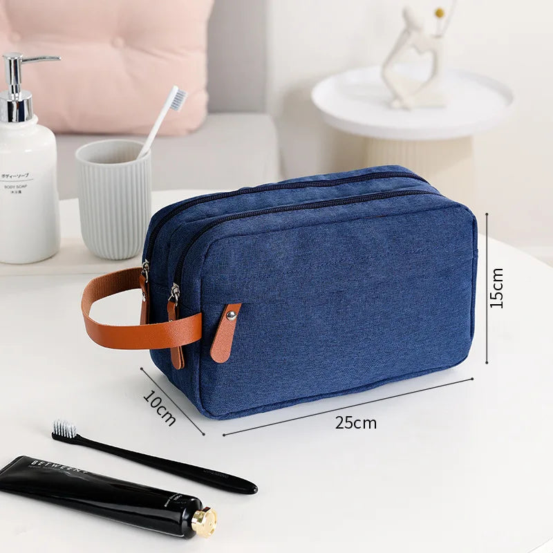 Toiletry Bag for Men Travel Toiletry Organizer Dopp Kit Water-proof Shaving Bag for Toiletries Accessories, Door Room Essentials