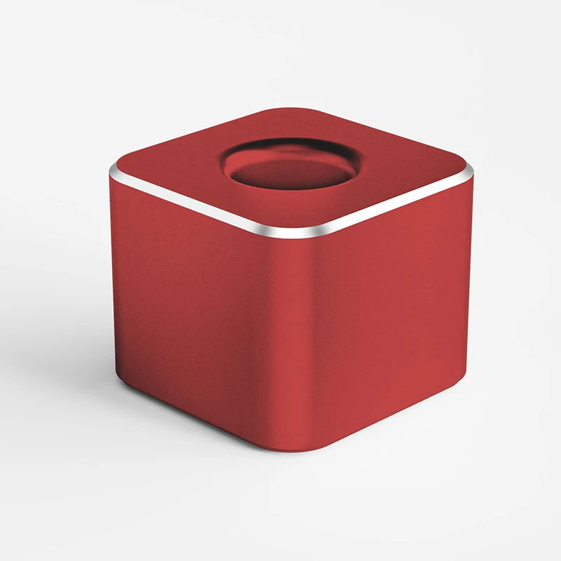 Portable Metal Pen Holder Aluminum Pen Holder with Non-Slip Pad - Versatile Desk Organizer for Bathroom & Office Supplie