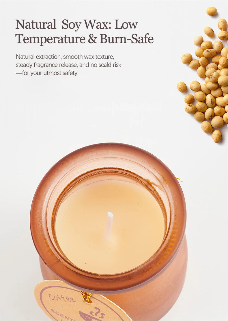 Jarred Scented Candles Oriental Woody Fragrance | Home Decor | Valentine's Day gifts | Wedding Favors |  Gifts for Women & Men