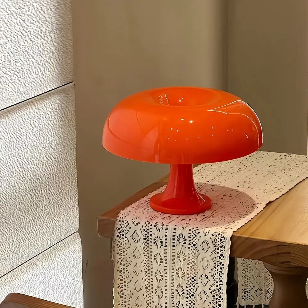 Modern Minimalist LED Mushroom Table Lamp USB Plug Decorative Desk Lights Dimmable LED Lighting Atmosphere Light Living Room