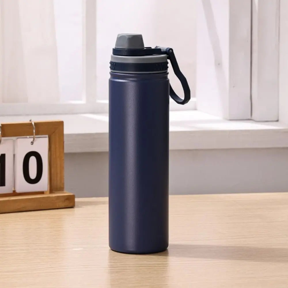 Reusable 750ML Thermal Water Bottle Large Capacity Leak Proof Sport Thermos Cup Handheld Wide Mouth Vacuum Flask Kitchenware