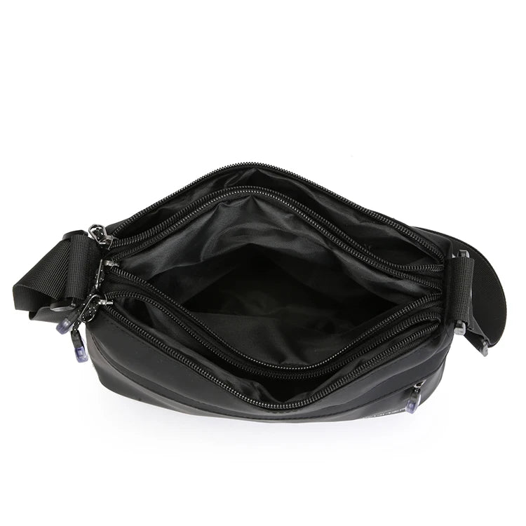 Crossbody bag, unisex, suitable for daily commuting, cell phone bag, horizontal style messenger bag