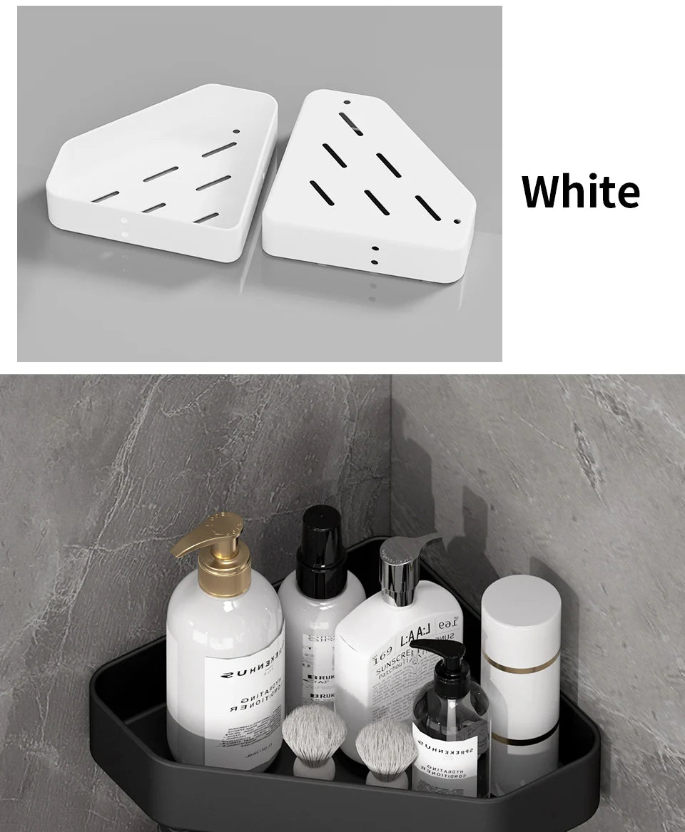 Bathroom Shelf Bathroom Makeup Shampoo organizer Aluminium Bathroom Organizer Shower Shelf Bathroom Accessories