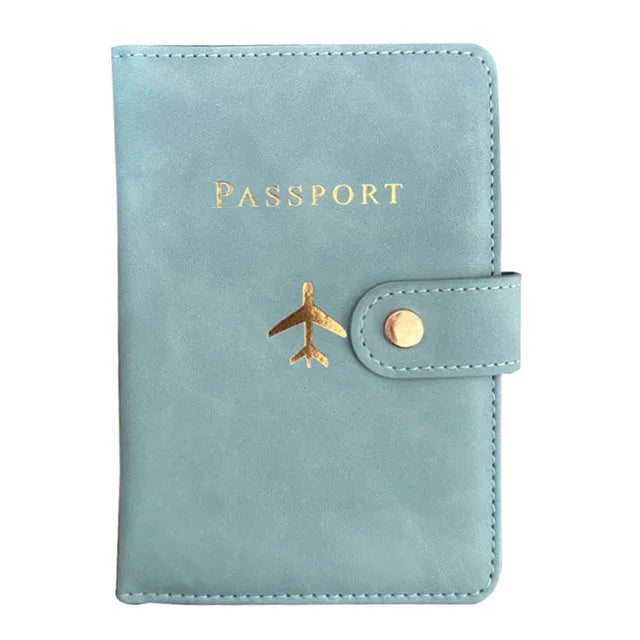Passport Case Vintage Leather Pattern Passports Holder Women Man ID Bank Credit Card Organizer Storage Case/Travel Accessories