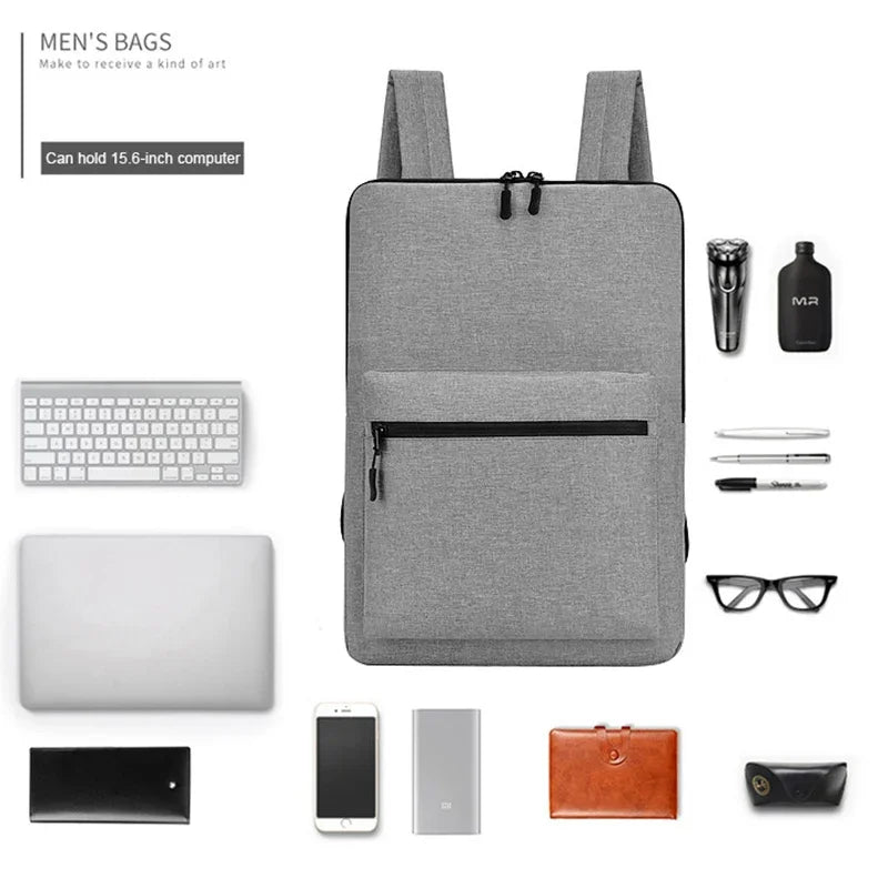 Minimalist Backpack for 13" 14" Laptop Man Bag Multi-use Women Men Work Bag Pack Waterproof Thin Casual Fashion Computer Backbag