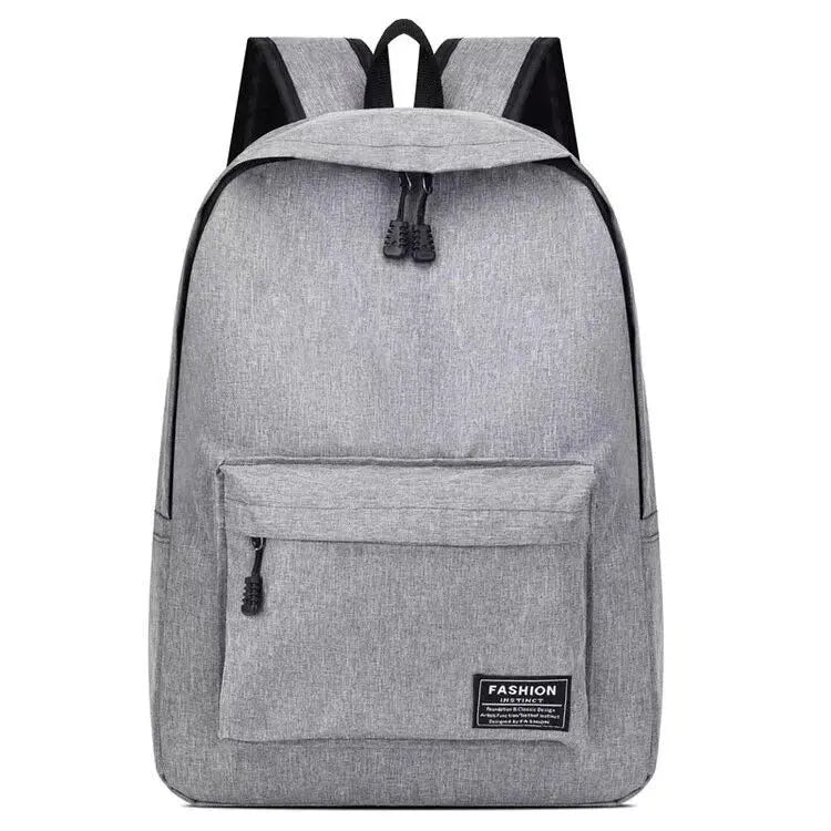 Trendy Men's Minimalist Backpack Versatile Backpack Large Capacity School Student Computer Travel Bag Washable Unisex Backpack