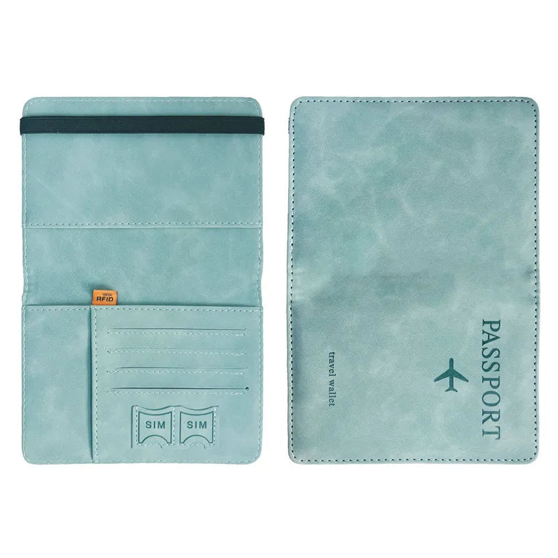 Passport Holder for Travel Essentials Passport Wallet Cover Case for Travel Accessories,Passport Book Holders for Women/Men