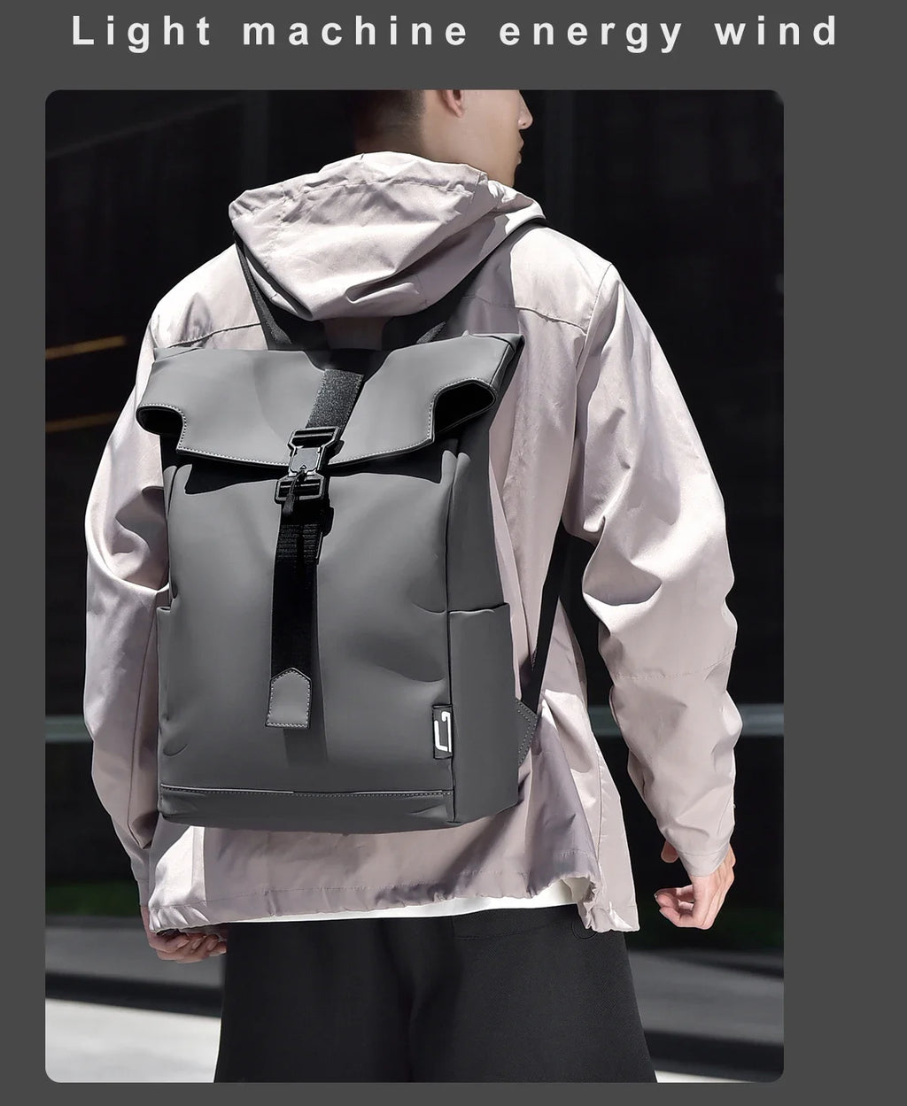 British Style Backpack For Men New Luxury Brand Urban Daily Back Pack 14-16 Laptop Backpacks Waterproof Student Bagpack Male